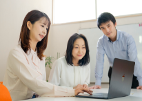 社員の様子①